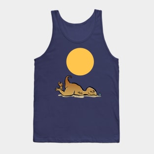 tan-o-saurus Tank Top